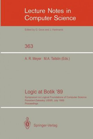 Carte Logic at Botik '89 Albert R. Meyer