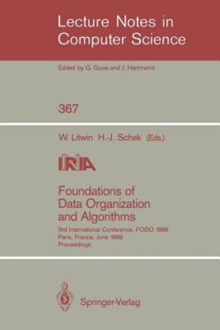 Kniha Foundations of Data Organization and Algorithms Witold Litwin