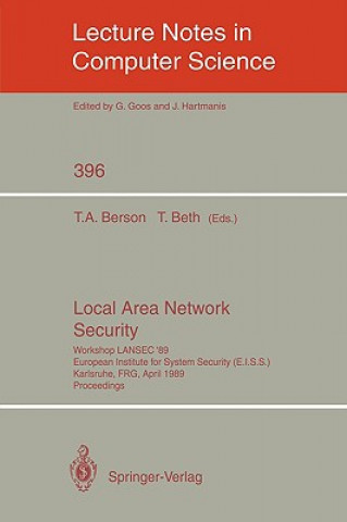 Könyv Local Area Network Security Thomas A. Berson