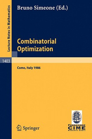 Könyv Combinatorial Optimization Bruno Simeone