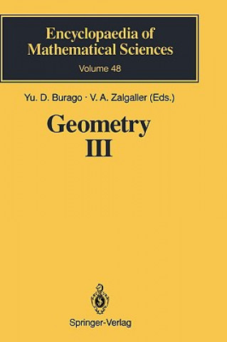 Buch Geometry III Yu. D. Burago