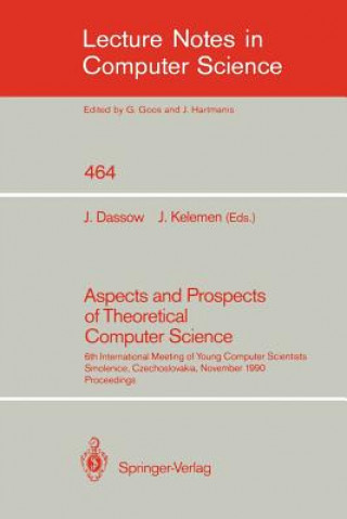 Könyv Aspects and Prospects of Theoretical Computer Science Jürgen Dassow