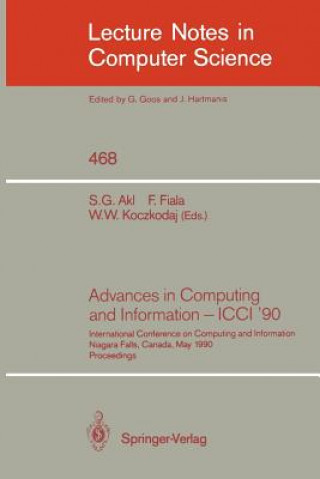 Kniha Advances in Computing and Information - ICCI '90 Selim G. Akl