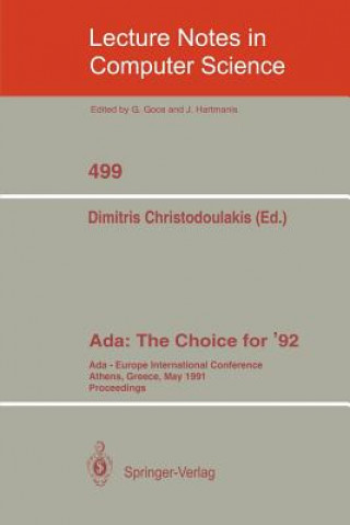 Könyv Ada, The Choice for '92 Dimitris Christodoulakis