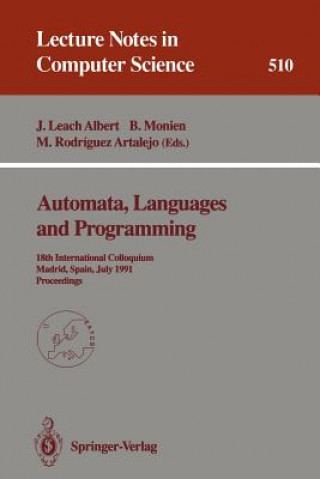 Carte Automata, Languages and Programming Javier Leach Albert