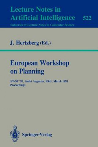 Книга European Workshop on Planning Joachim Hertzberg