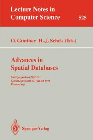 Książka Advances in Spatial Databases Oliver Günther