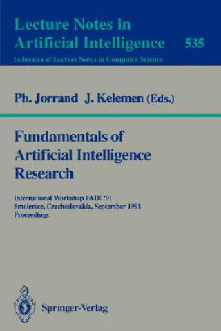 Könyv Fundamentals of Artificial Intelligence Research Philippe Jorrand