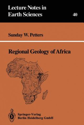Carte Regional Geology of Africa Sunday W. Petters