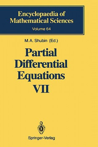 Könyv Partial Differential Equations VII M. A. Shubin