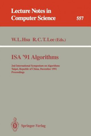 Knjiga ISA '91 Algorithms Wen-Lian Hsu