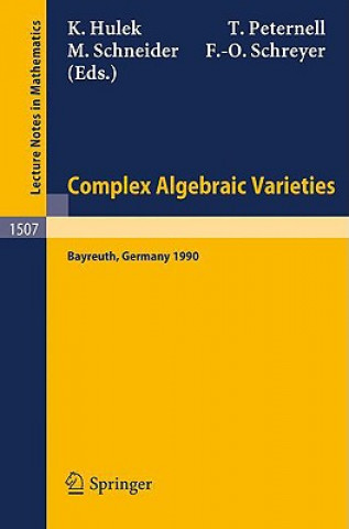 Kniha Complex Algebraic Varieties Klaus Hulek