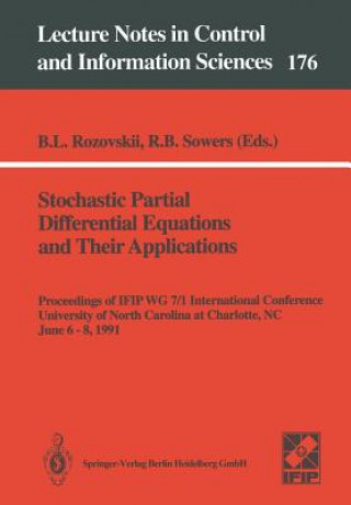 Könyv Stochastic Partial Differential Equations and Their Applications Boris L. Rozovskii