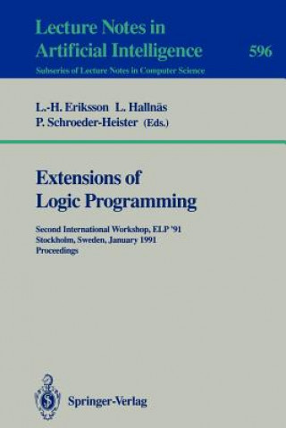 Livre Extensions of Logic Programming Lars-Henrik Eriksson