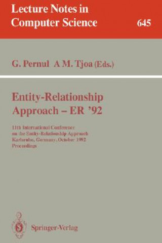 Knjiga Entity-Relationship Approach - ER '92 Günther Pernul