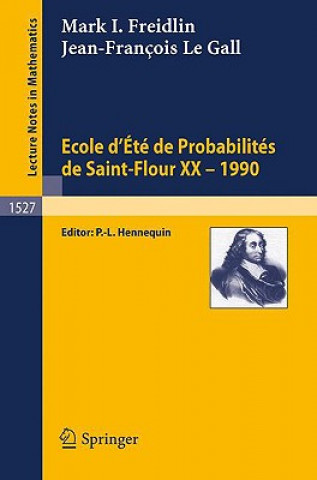 Carte Ecole d'Ete de Probabilites de Saint-Flour XX - 1990 Mark I. Freidlin