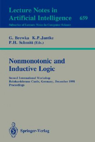 Kniha Nonmonotonic and Inductive Logic Gerhard Brewka