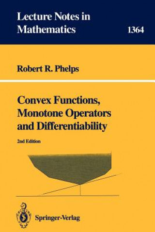 Knjiga Convex Functions, Monotone Operators and Differentiability Robert R. Phelps