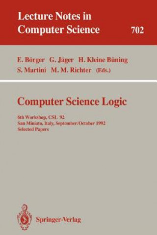 Carte Computer Science Logic Egon Börger