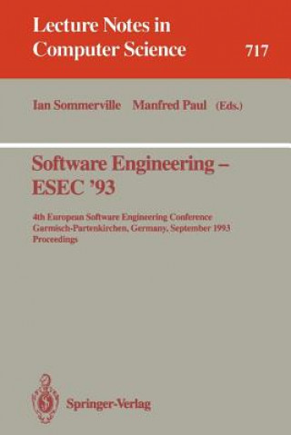 Carte Software Engineering - ESEC '93 Manfred Paul
