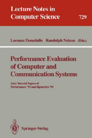 Könyv Performance Evaluation of Computer and Communication Systems Lorenzo Donatiello