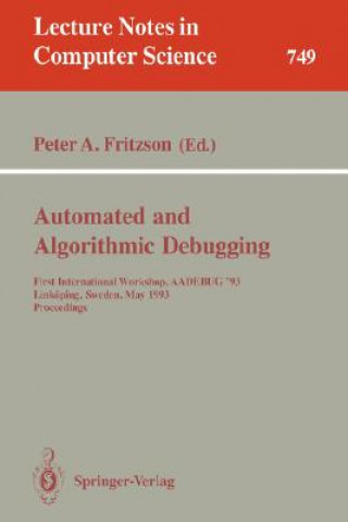 Buch Automated and Algorithmic Debugging Peter A. Fritzson