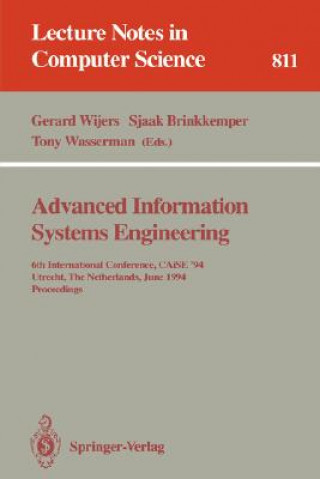 Könyv Advanced Information Systems Engineering Sjaak Brinkkemper