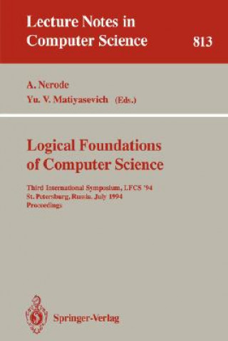 Carte Logical Foundations of Computer Science Yu. V. Matiyasevich
