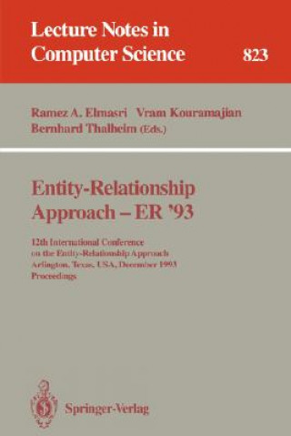 Könyv Entity-Relationship Approach - ER '93 Ramez A. Elmasri