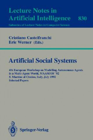 Kniha Artificial Social Systems Cristiano Castelfranchi