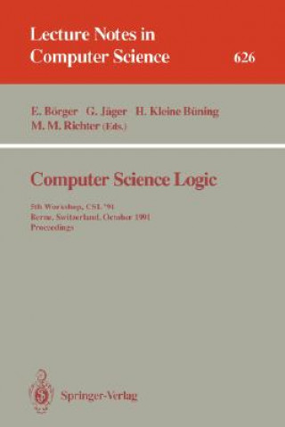 Knjiga Computer Science Logic Egon Börger