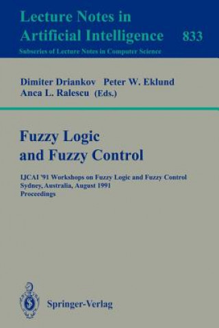 Könyv Fuzzy Logic and Fuzzy Control Dimiter Driankov