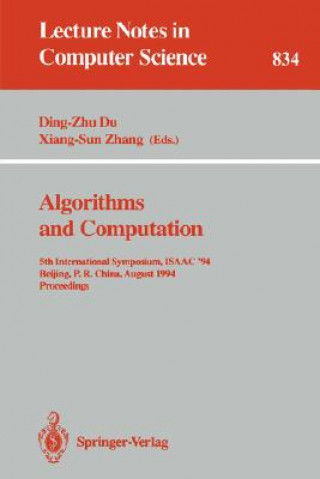 Книга Algorithms and Computation Ding-Zhu Du