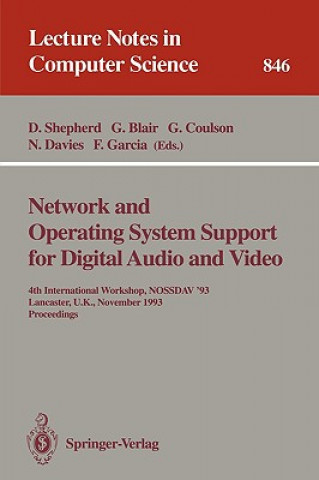 Carte Network and Operating System Support for Digital Audio and Video Gordon Blair