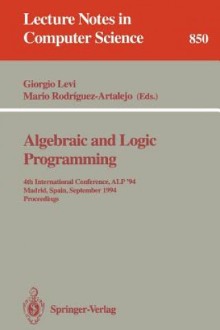 Libro Algebraic and Logic Programming Giorgio Levi