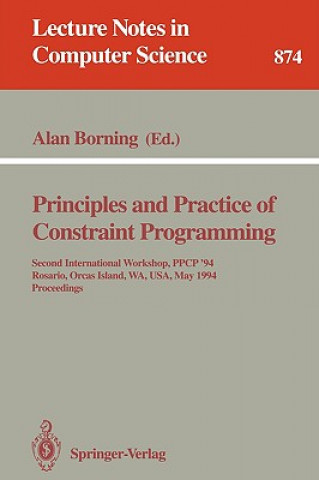 Könyv Principles and Practice of Constraint Programming Alan Borning