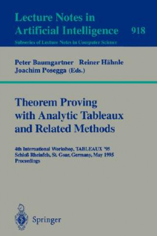 Könyv Theorem Proving with Analytic Tableaux and Related Methods Peter Baumgartner