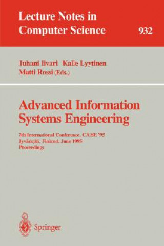Книга Advanced Information Systems Engineering, CAiSE '95 Juhani Iivari