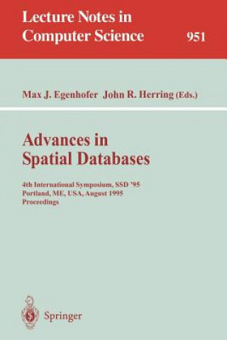 Könyv Advances in Spatial Databases Max J. Egenhofer