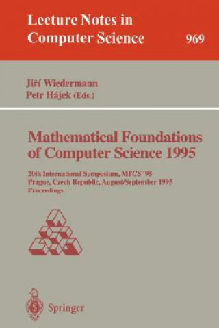 Könyv Mathematical Foundations of Computer Science 1995 Petr Hajek