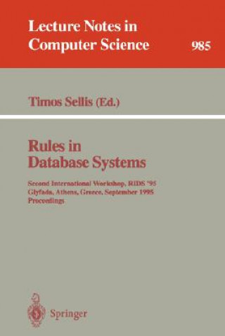 Kniha Rules in Database Systems Timos Sellis