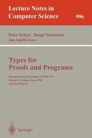 Книга Types for Proofs and Programs Peter Dybjer