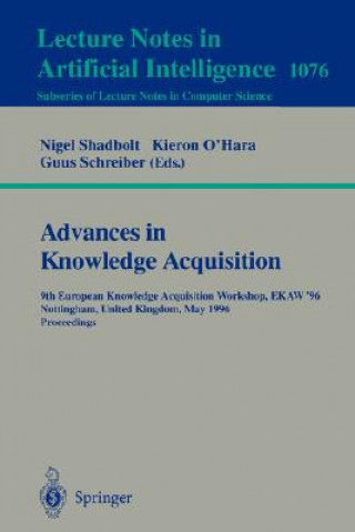 Carte Advances in Knowledge Acquisition Kieron O'Hara