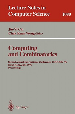 Книга Computing and Combinatorics Jin-Yi Cai