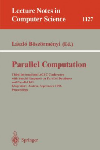 Carte Parallel Computation Laszlo Böszörmenyi