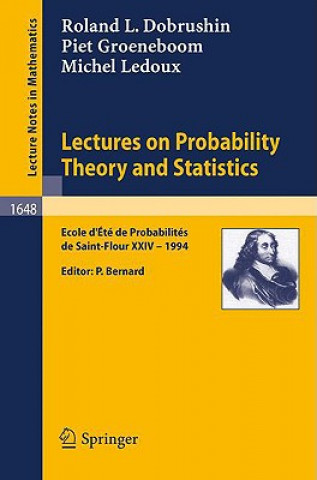 Kniha Lectures on Probability Theory and Statistics Roland Dobrushin