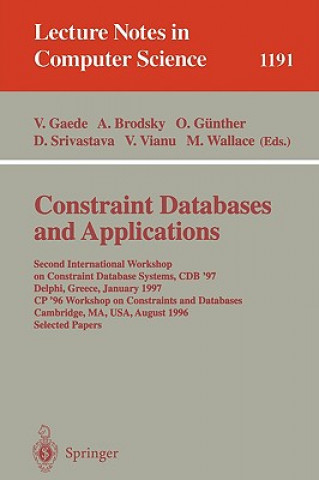 Kniha Constraint Databases and Applications Alexander Brodsky