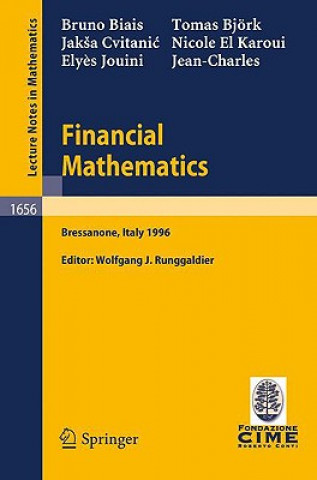 Kniha Financial Mathematics Bruno Biais