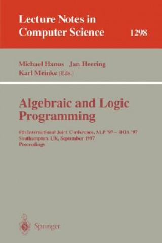 Livre Algebraic and Logic Programming Michael Hanus