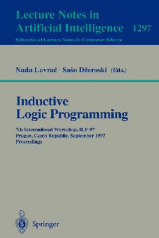 Carte Inductive Logic Programming Saso Dzeroski
